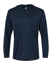Load image into Gallery viewer, Unisex Bahama Performance Hooded Long Sleeve T-Shirt - 220