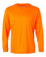 Load image into Gallery viewer, Unisex Bahama Performance Hooded Long Sleeve T-Shirt - 220