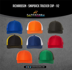 Richardson - Snapback Trucker Cap 112