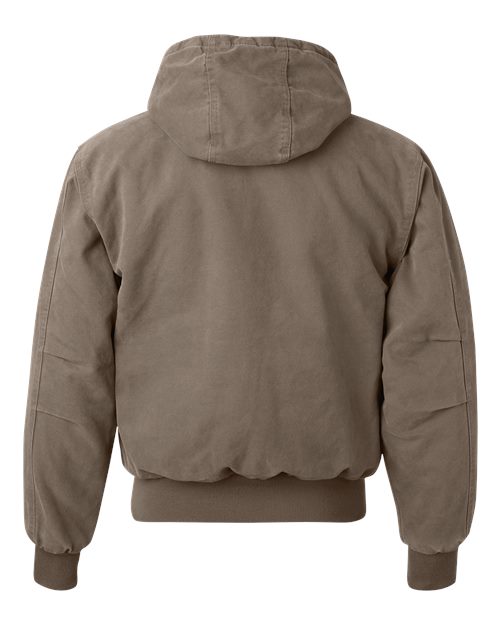 Men's Cheyenne Boulder Cloth™ Hooded Jacket with Tricot Quilt Lining - 5020