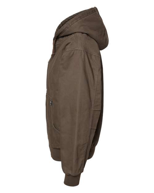 Men's Cheyenne Boulder Cloth™ Hooded Jacket with Tricot Quilt Lining - 5020