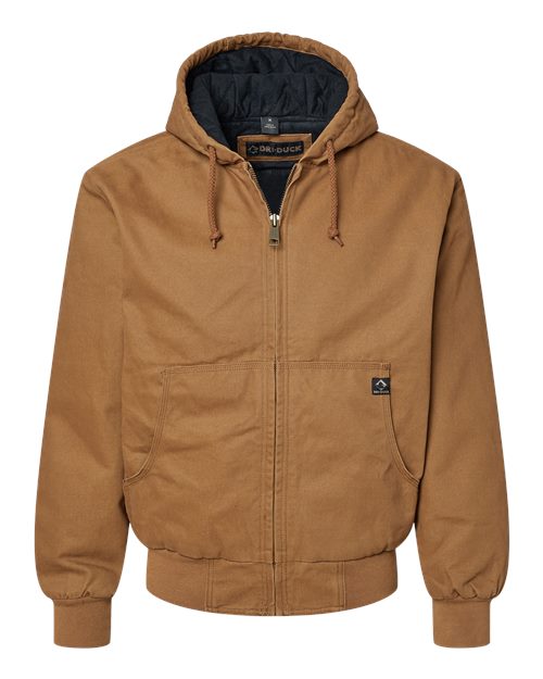 Men's Cheyenne Boulder Cloth™ Hooded Jacket with Tricot Quilt Lining - 5020