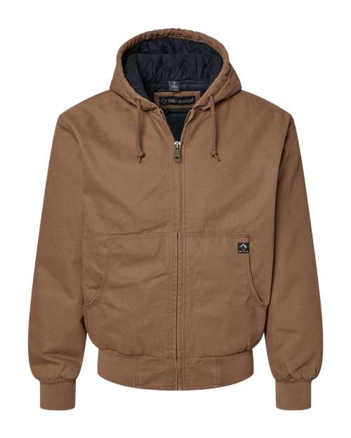 Men's Cheyenne Boulder Cloth™ Hooded Jacket with Tricot Quilt Lining - 5020