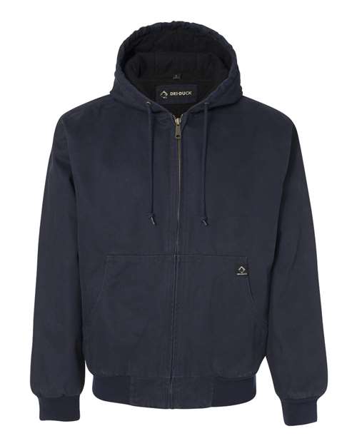Men's Cheyenne Boulder Cloth™ Hooded Jacket with Tricot Quilt Lining - 5020