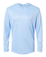 Load image into Gallery viewer, Unisex Bahama Performance Hooded Long Sleeve T-Shirt - 220