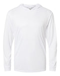 Unisex Bahama Performance Hooded Long Sleeve T-Shirt - 220