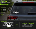 Fox Racing Shox Tail Vinyl Decal (x2)