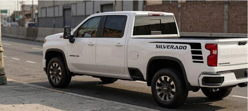 (X2) DECAL STICKER GRAPHIC Compatible With Chevrolet Silverado