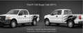 (2) 4x4 Graphics Kit Vinyl Decal for Ford F-150 Super Cab