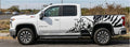 (2) Rhino Splash Side Decals Graphics for Chevrolet Silverado 2500HD